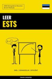 Leer Ests - Snel / Gemakkelijk / Efficiënt - Pinhok Languages (ISBN 9789403658360)