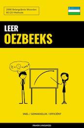Leer Oezbeeks - Snel / Gemakkelijk / Efficiënt - Pinhok Languages (ISBN 9789464852363)