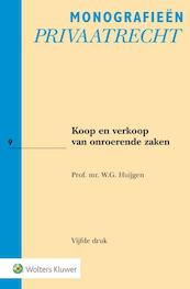 Koop en verkoop van onroerende zaken - W.G. Huijgen (ISBN 9789013143300)