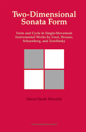 Two-dimensional sonata form - Steven Vande Moortele (ISBN 9789461660145)