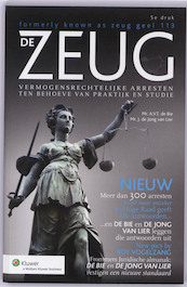 De Zeug - A.V.T. de Bie, J. de Jong van Lier (ISBN 9789013067828)