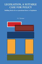 Legislation, a suitable case for policy - G.J. Veerman (ISBN 9789462403093)