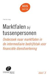 Marktfalen bij tussenpersonen - A.J. de Jong (ISBN 9789077320976)