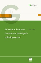 Behaviour detection - Bo De Clercq (ISBN 9789046610374)