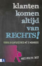 Klanten komen altijd van rechts - Maria Boelens (ISBN 9789462200159)
