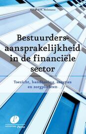Bestuurdersaansprakelijkheid in de financiele sector - Mark Nelemans (ISBN 9789462510104)