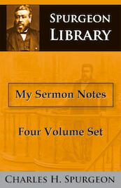 My Sermon Notes Four Volume Set - Charles H. Spurgeon (ISBN 9789057191022)