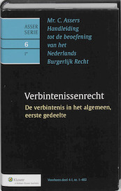 Mr. C. Asser's handleiding tot de beoefening van het Nederlands burgerlijk recht 6 Verbintenissenrcht deel 1 - C. Asser (ISBN 9789013058536)