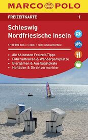 MARCO POLO Freizeitkarte 01 Schleswig, Nordfriesische Inseln 1:110 000 - (ISBN 9783829743013)