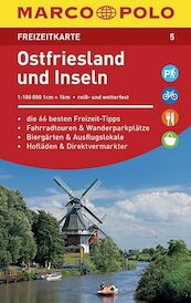 MARCO POLO Freizeitkarte 05 Ostfriesland und Inseln 1 : 100 000 - (ISBN 9783829743051)