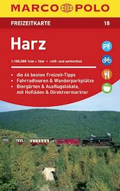 MARCO POLO Freizeitkarte 18 Harz 1 : 100 000 - (ISBN 9783829743181)