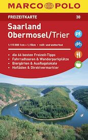 MARCO POLO Freizeitkarte 30 Saarland, Obermosel, Trier 1 : 115 000 - (ISBN 9783829743303)
