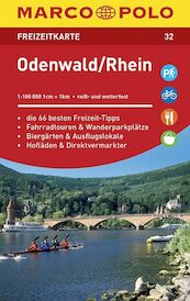 MARCO POLO Freizeitkarte 32 Odenwald, Rhein 1 : 100 000 - (ISBN 9783829743327)