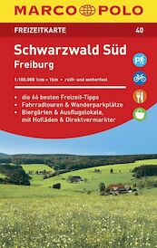 MARCO POLO Freizeitkarte 40 Schwarzwald Süd, Freiburg 1 : 100 000 - (ISBN 9783829743402)