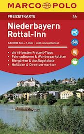 MARCO POLO Freizeitkarte 44 Niederbayern, Rottal-Inn 1:120 000 - (ISBN 9783829743440)