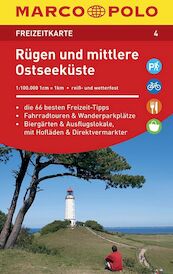MARCO POLO Freizeitkarte 04 Rügen und mittlere Ostseeküste 1 : 100 000 - (ISBN 9783829743044)