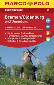 MARCO POLO Freizeitkarte 10 Bremen, Oldenburg und Umgebung 1 : 100 000 - (ISBN 9783829743105)