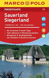 MARCO POLO Freizeitkarte 17 Sauerland, Siegerland 1 : 100 000 - (ISBN 9783829743174)
