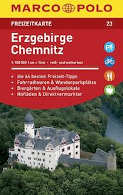 MARCO POLO Freizeitkarte 23 Erzgebirge, Chemnitz - (ISBN 9783829743235)