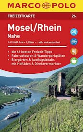 MARCO POLO Freizeitkarte 26 Mosel, Rhein, Nahe 1 : 115 000 - (ISBN 9783829743266)