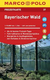 MARCO POLO Freizeitkarte 37 Bayerischer Wald 1 : 110 000 - (ISBN 9783829743372)