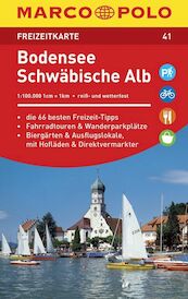 MARCO POLO Freizeitkarte 41 Bodensee, Schwäbische Alb 1 : 100 000 - (ISBN 9783829743419)
