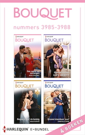 Bouquet e-bundel nummers 3985 - 3988 - Angela Bissell, Kate Hewitt, Kelly Hunter, Chantelle Shaw (ISBN 9789402536584)