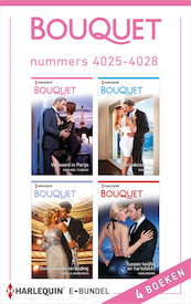 Bouquet e-bundel nummers 4025 - 4028 - Rachael Thomas, Maggie Cox, Natalie Anderson, Tara Pammi (ISBN 9789402538915)