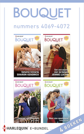 Bouquet e-bundel nummers 4069 - 4072 - Sharon Kendrick, Jennie Lucas, Julia James, Pippa Roscoe (ISBN 9789402541410)