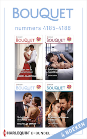 Bouquet e-bundel nummers 4185 - 4188 - Carol Marinelli, Millie Adams, Michelle Smart, Kim Lawrence (ISBN 9789402547313)