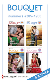 Bouquet e-bundel nummers 4205 - 4208 - Maisey Yates, Cathy Williams, Jennie Lucas, Louise Fuller (ISBN 9789402548549)