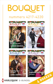 Bouquet e-bundel nummers 4217 - 4220 - Sharon Kendrick, Jane Porter, Carol Marinelli, Kate Hewitt (ISBN 9789402549225)