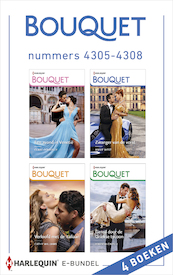 Bouquet e-bundel nummers 4305 - 4308 - Clare Connelly, Annie West, Cathy Williams, Amanda Cinelli (ISBN 9789402553871)