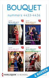 Bouquet e-bundel nummers 4433 - 4436 - Cathy Williams, Heidi Rice, Julia James, Jadesola James (ISBN 9789402560923)
