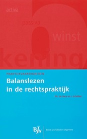 Balanslezen in de rechtspraktijk - P.R. de Geus, J. Scholten, Joost Scholten (ISBN 9789054546870)