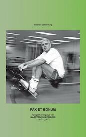 Pax et bonum - Maarten Valkenburg (ISBN 9789402119527)