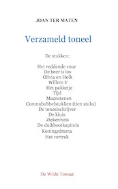 Verzameld toneel - Joan Ter Maten (ISBN 9789083091099)