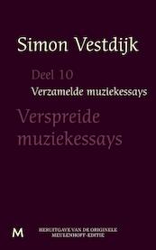 Verzamelde muziekessays deel 10 - Simon Vestdijk (ISBN 9789402301267)