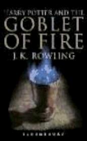 Harry Potter and the Goblet of Fire Adult - J. K. Rowling (ISBN 9780747574507)