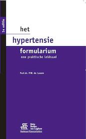 Het Hypertensie Formularium - P.W. de Leeuw (ISBN 9789031373192)