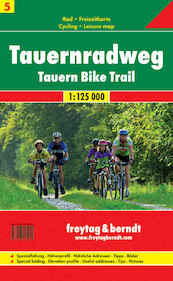 Rad- und Freizeitkarte 05. Tauern-Radweg 1 : 125 000 - (ISBN 9783707905014)