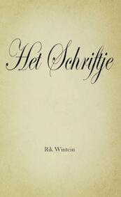 Het Schriftje - Rik Wintein (ISBN 9789403611167)