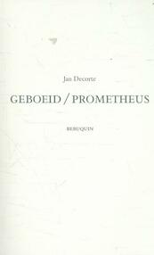 Geboeid / Prometheus - Jan Decorte (ISBN 9789075175554)
