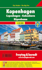 Kopenhagen, City Pocket, Stadtplan 1:10.000 - (ISBN 9783707914221)