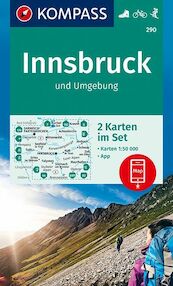 Innsbruck und Umgebung 1 : 50 000 - (ISBN 9783990444535)