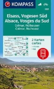Elsass, Vogesen Süd, Alsace, Vosges du Sud, Colmar, Mülhausen, Mulhouse 1:50 000 - (ISBN 9783990444986)