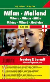 Mailand 1 : 10 000 City Pocket + The Big Five - (ISBN 9783707909272)