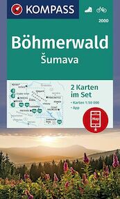 Böhmerwald, sumava 1:50 000 - (ISBN 9783990446430)