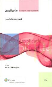 Handelsnaamwet - W.R. veldhuyzen, W.R. Veldhuyzen (ISBN 9789013100419)