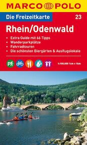 MARCO POLO Freizeitkarte 23 Rhein / Odenwald 1 : 100 000 - (ISBN 9783829736220)